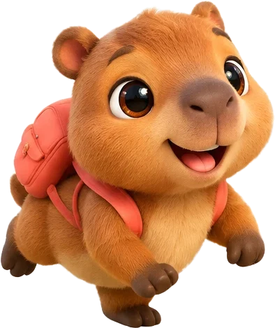 Capivara aventureira